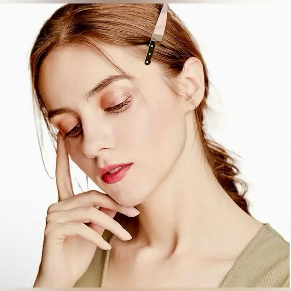 Knife-Shaped Hair Clips - 2 NWT - Picture 2 of 4